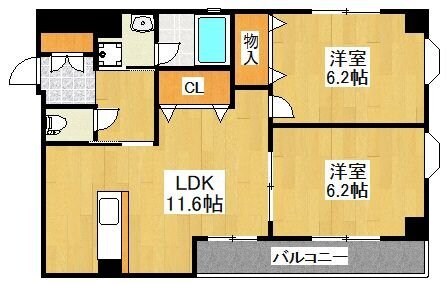 エピドール稲田堤の物件間取画像