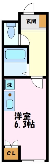 グロース百合ヶ丘の物件間取画像