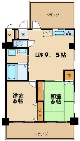 ＴＡＩＹＯマンションの物件間取画像