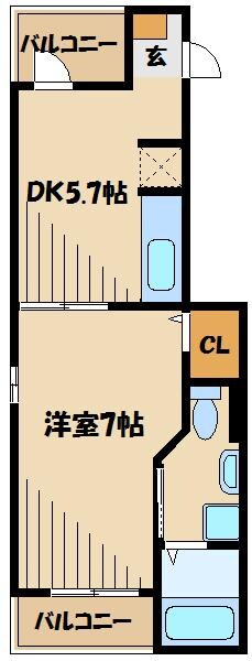 ベル　グランの物件間取画像