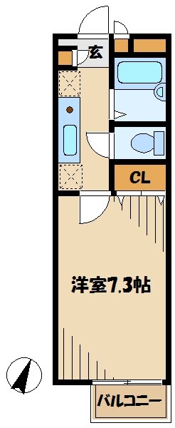 ショフール・Ｋの物件間取画像