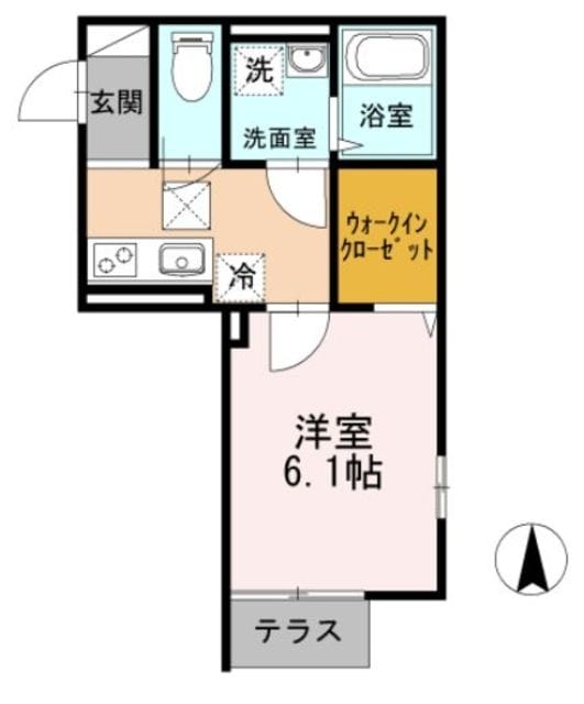 リバーポットの物件間取画像