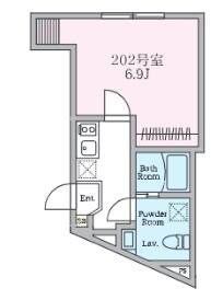 Reberty宿河原の物件間取画像