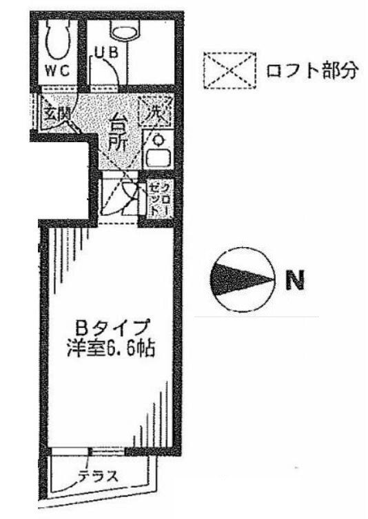 エイム宮崎台の物件間取画像