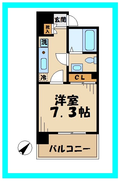 Bris登戸の物件間取画像