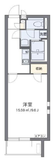 クレイノショコラの物件間取画像