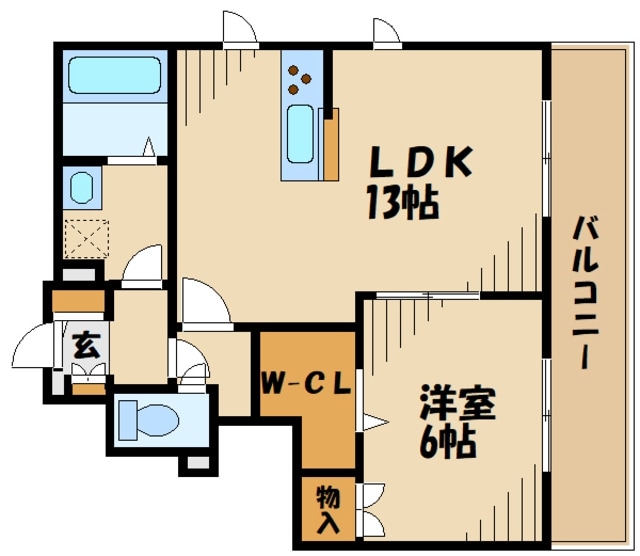 ヘーベルメゾン原園の物件間取画像