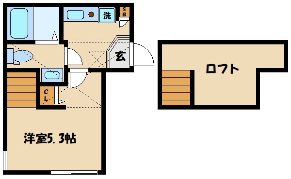 エヴァーグリーン中野島の物件間取画像