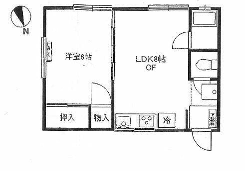 ＢｅｌｌＴｒｅｅことぶきの物件間取画像