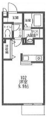 タブリスみなみ台の物件間取画像