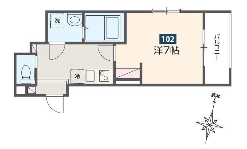 MELDIA町田IIの物件間取画像