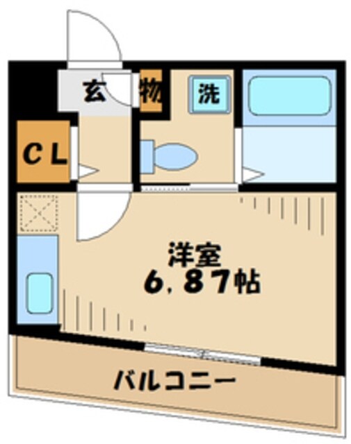 フォセットの物件間取画像