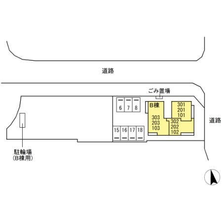 コンフォール長峰B棟の物件内観写真