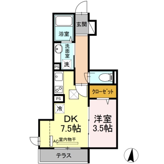 ルミエールの物件間取画像