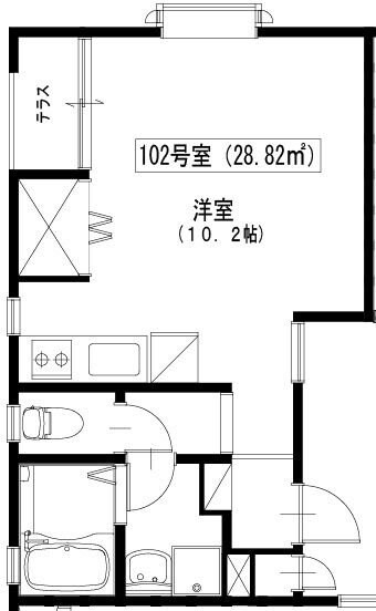 ティアラ宮崎台の物件間取画像