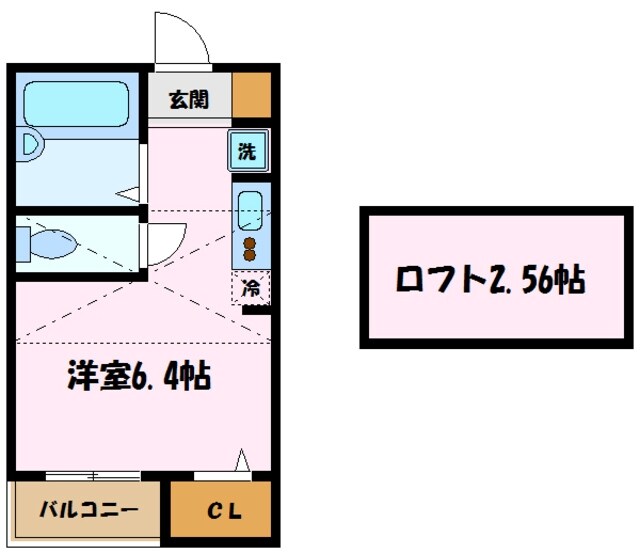 ＭＥＬＤＩＡ新百合ヶ丘の物件間取画像