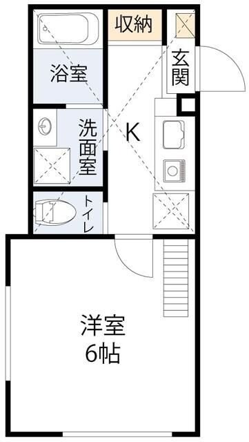 エメラパン宮崎台の物件間取画像