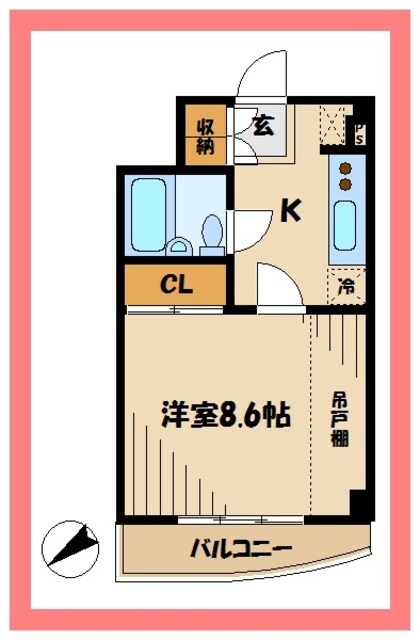 T'sgarden稲城の物件間取画像