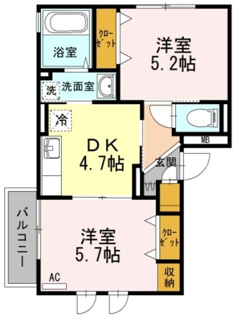 アンバサルの物件間取画像