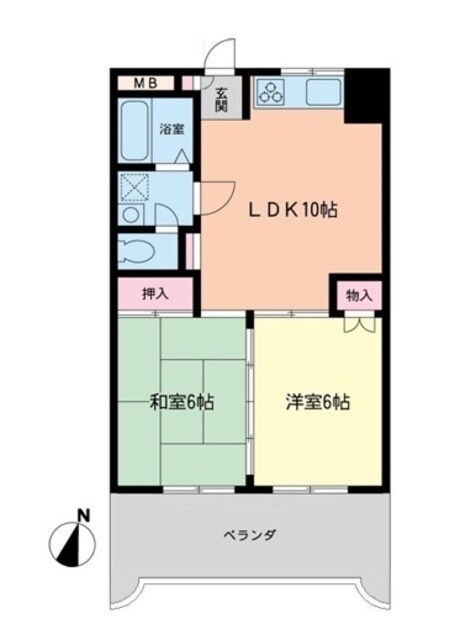 メゾン１・３９・４の物件間取画像