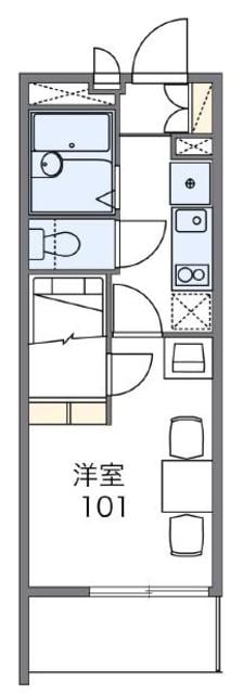 レオパレスサニーハウスの物件間取画像