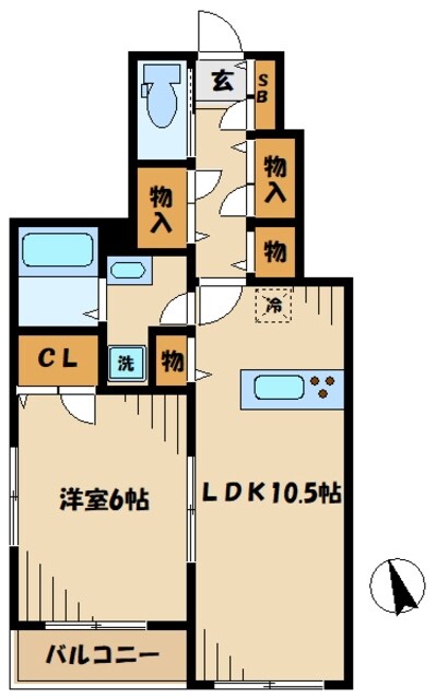 Mild Liebeの物件間取画像