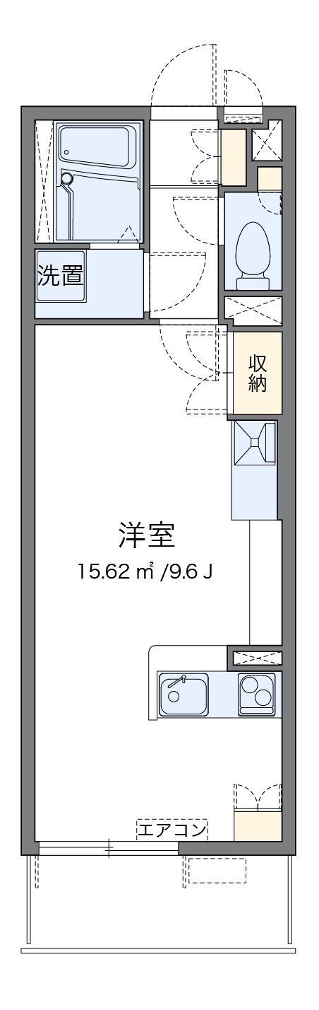 レオネクストレーヴの物件間取画像