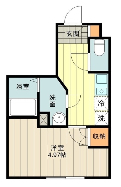 メゾンラウンジの物件間取画像