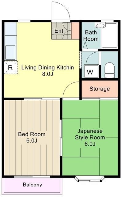 エクセルサトーの物件間取画像