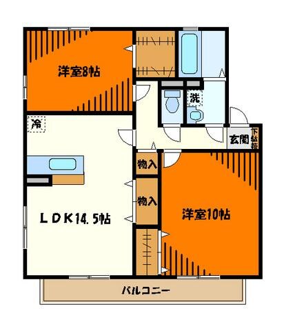 ファミールの物件間取画像