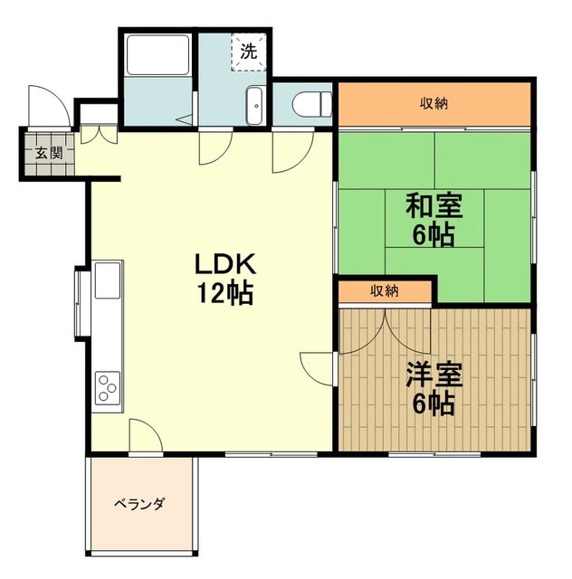 台町マンションの物件間取画像