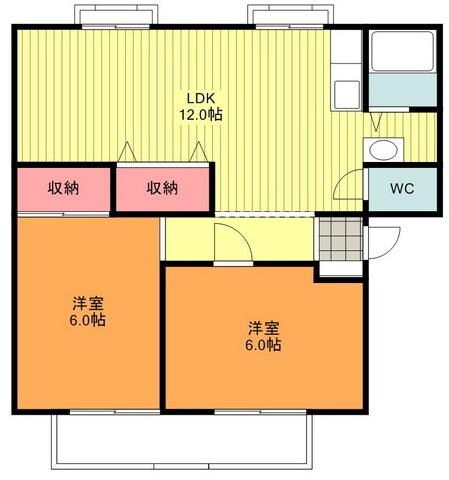 サンガーデン中山Ｃの物件間取画像