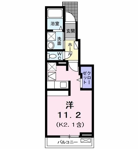 Ｚｅｌｋｏｖａの物件間取画像