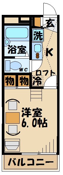 レオパレススカイの物件間取画像