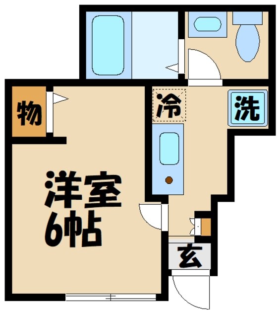 メゾンドソレイユ大塚の物件間取画像