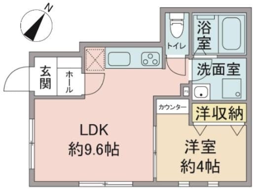 ノースポールの物件間取画像