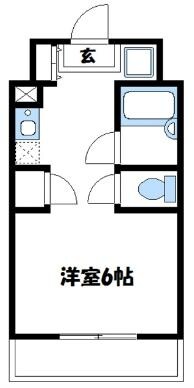 ラフィーネ学生マンションの物件間取画像