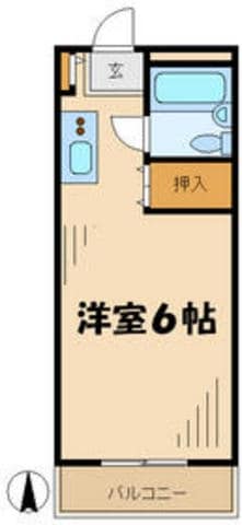 中屋ビルの物件間取画像