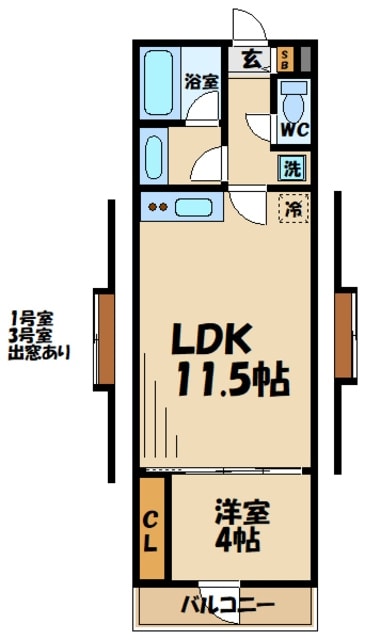 クリフビレッジGの物件間取画像