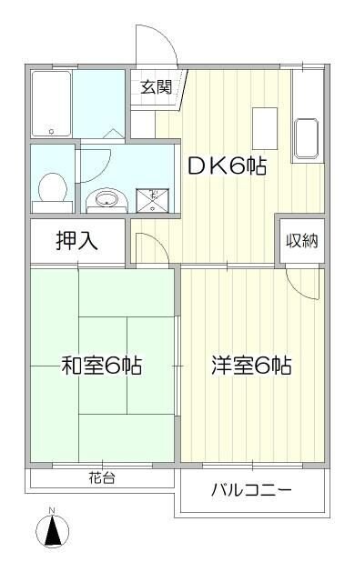 ウインドベルの物件間取画像