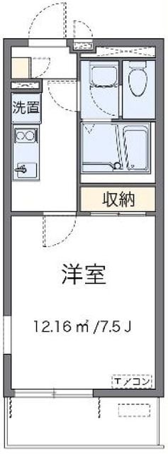 クレイノヴェリテの物件間取画像