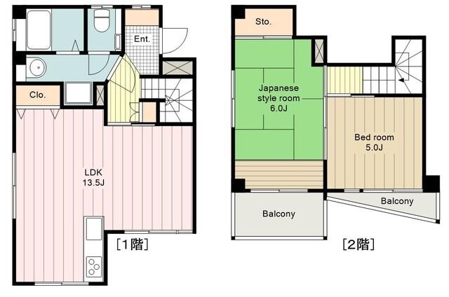 フォンテーヌ茅の物件間取画像