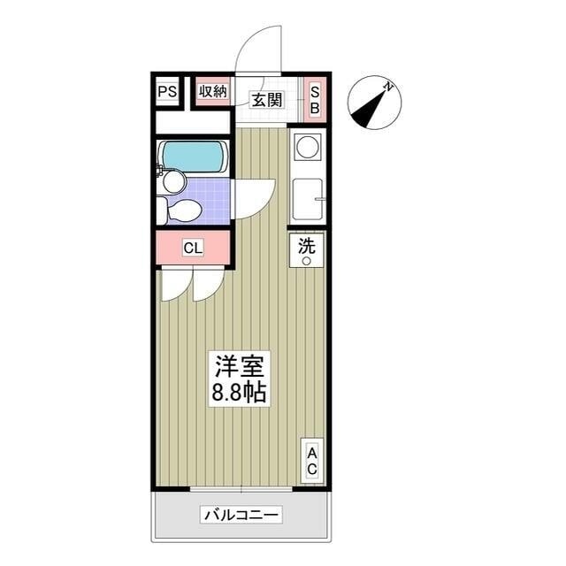 リュミエ堀之内の物件間取画像