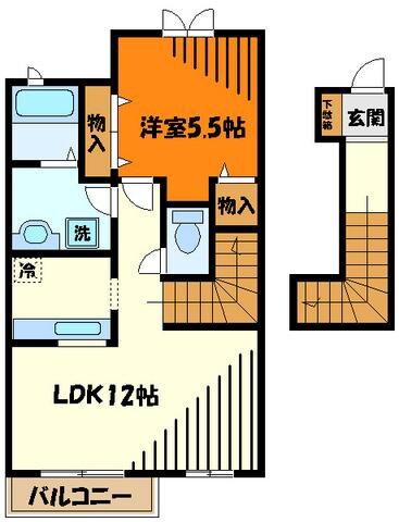 シャーメゾン樹光の物件間取画像