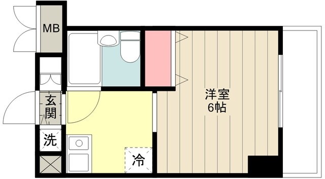 ファモス八王子の物件間取画像