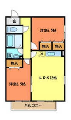 アーバンハイムの物件間取画像