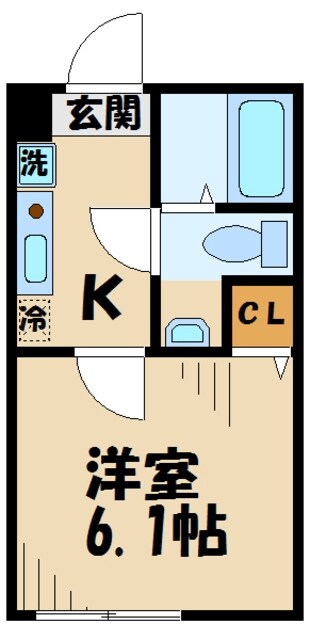 フルセイルみなみ野の物件間取画像