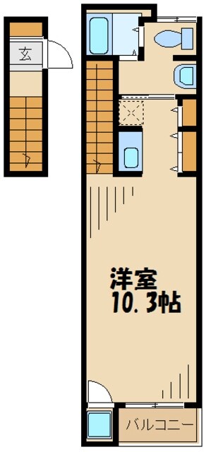 物件間取画像