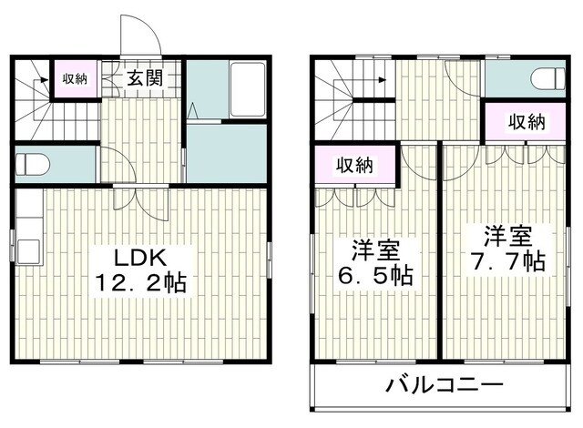 サンモールワタナベ壱番館の物件間取画像