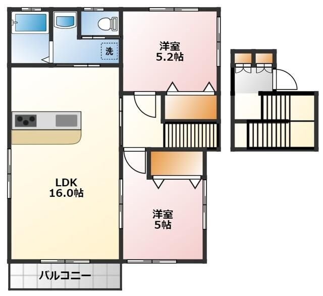 ビナーチェの物件間取画像